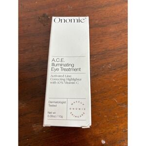 Onomie A.C.E Illuminating Eye Treatment In Champagne 0.35 oz /10g NIB